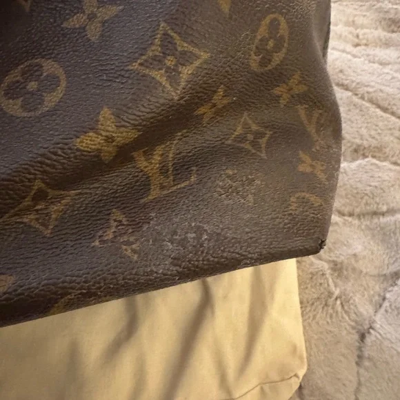 Louis Vuitton Lena MM Brown Monogram Shoulder Tote Bag! - Picture 5 of 16